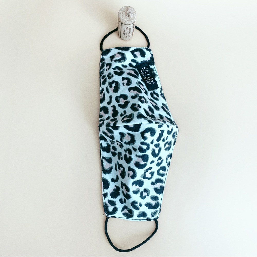 Leopard Print Face Mask